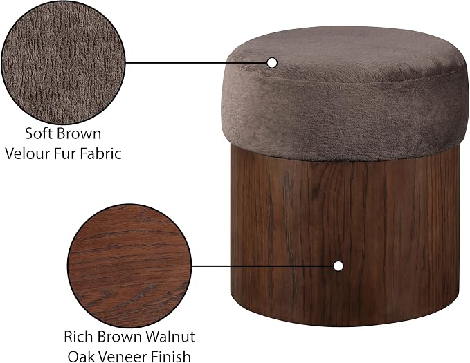 Brown / Walnut Finish