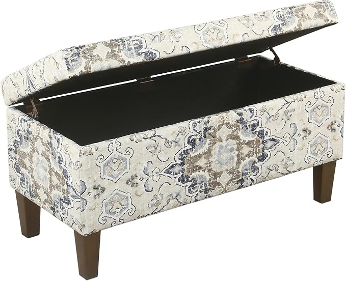 Antiqued Print Ebony and Cream