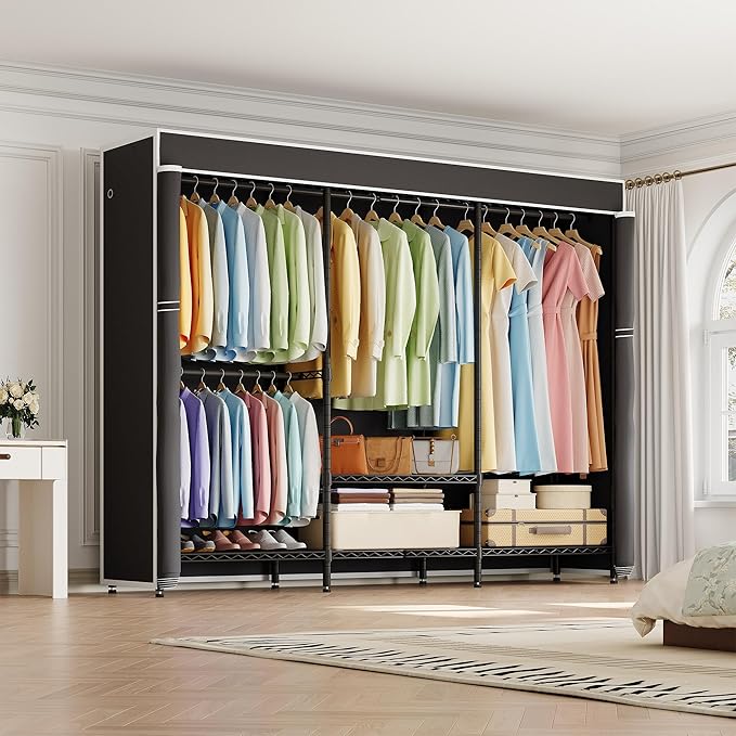 Black Rack with Black Cover