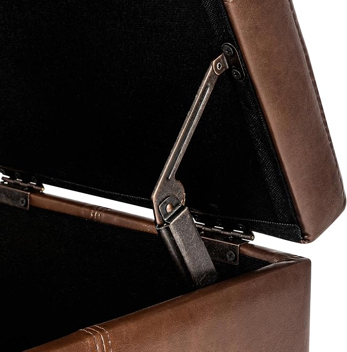 Leather Coffee Brown Legless