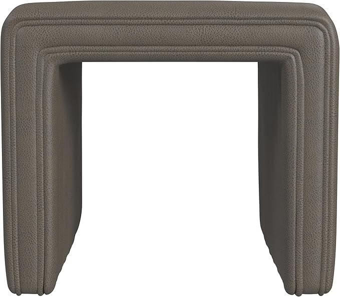 Ewter Gray Faux Leather