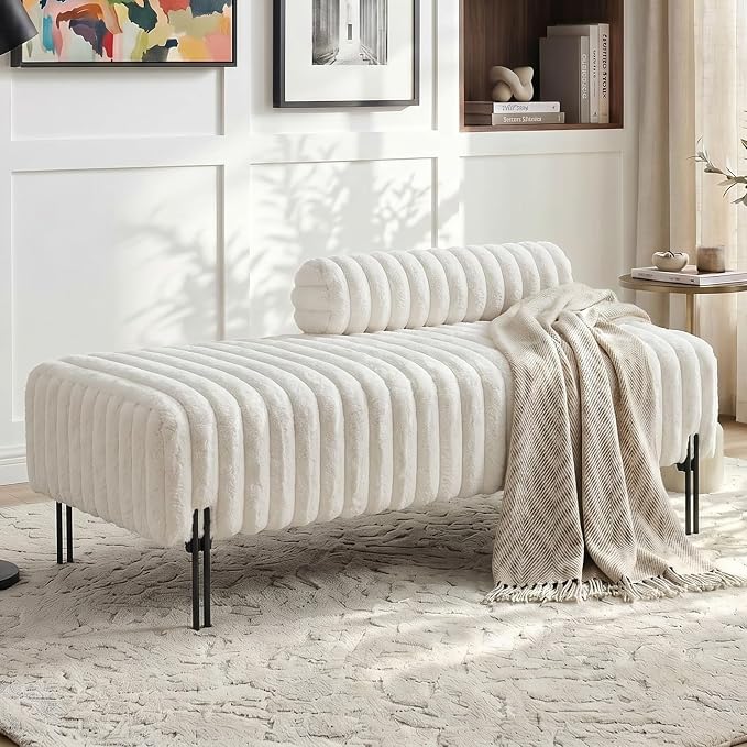 Beige -Faux Fur