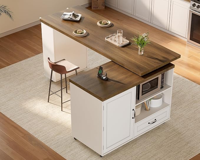 White + Walnut