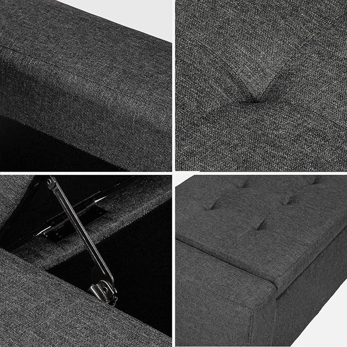 Rectangular, Dark Grey