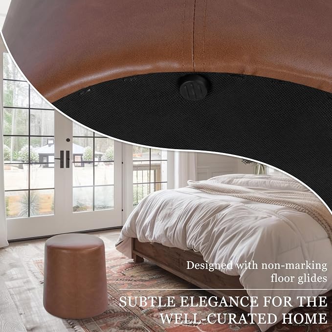 Chestnut Faux Leather