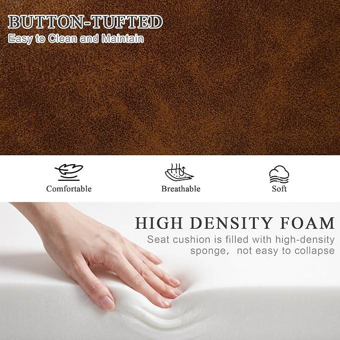 Yellowish Brown Leather