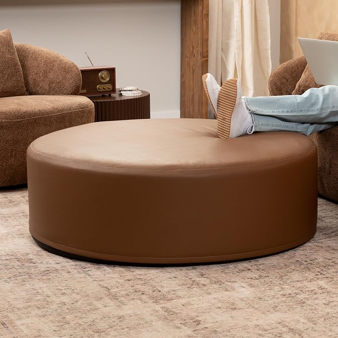 Faux Leather Walnut