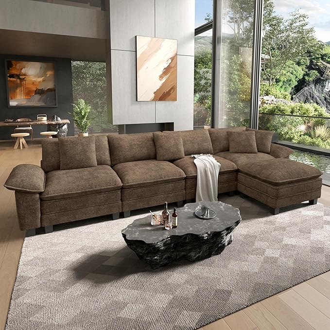 Chenille Grayish Brown