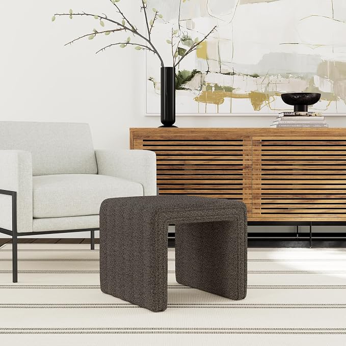 Dark Brown Boucle