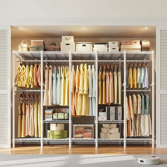 White Clothes Rack