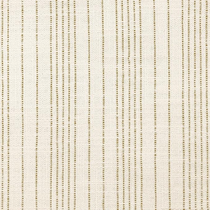 Cream Marigold Pinstripe Fabric