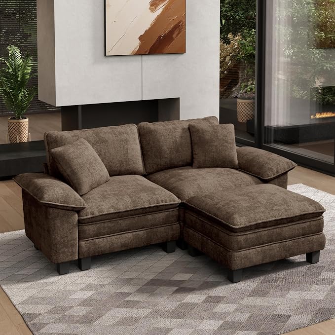 Chenille Grayish Brown