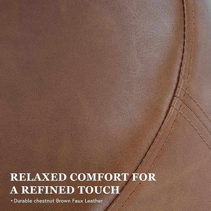 Chestnut Faux Leather