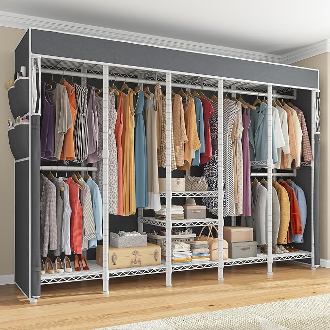White Clothes Rack