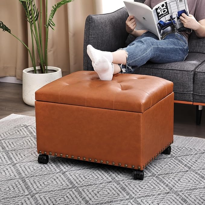 Orange Brown With Wheels