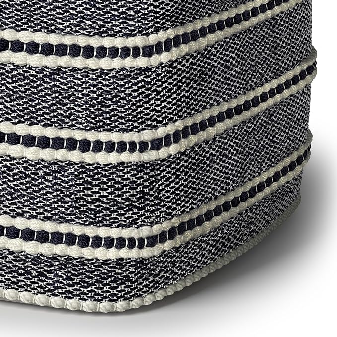 Navy and White