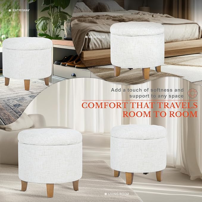 Cream Textured Solid