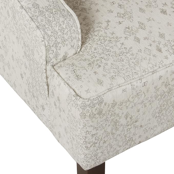 Cream and Gray Vintage Stencil