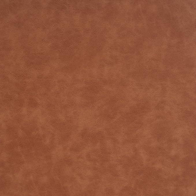Cognac Brown, Faux Leather