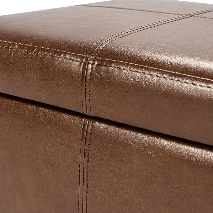 Leather Coffee Brown Legless