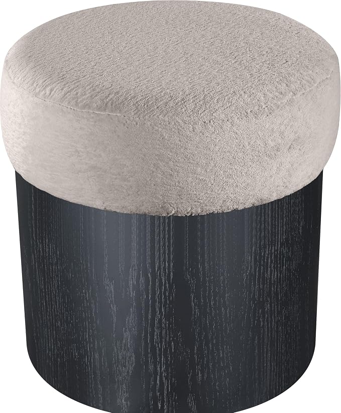 Beige / Black Finish