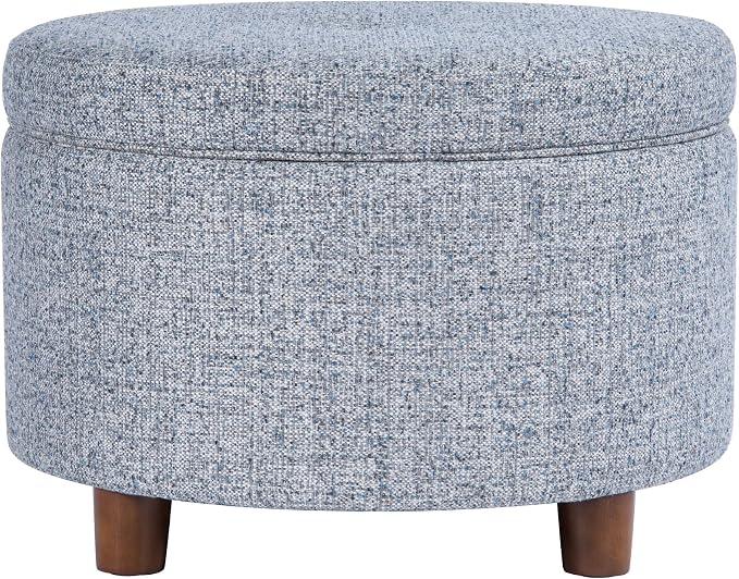 Blue Gray Woven Fabric