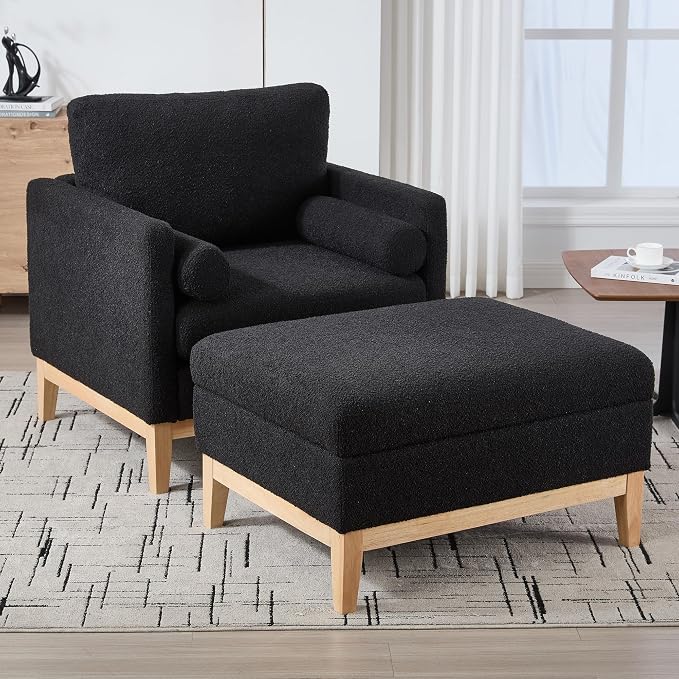 Black-natural Wood