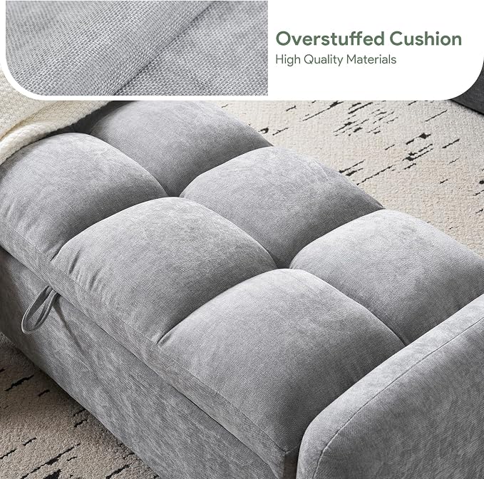 Chenille-light Grey