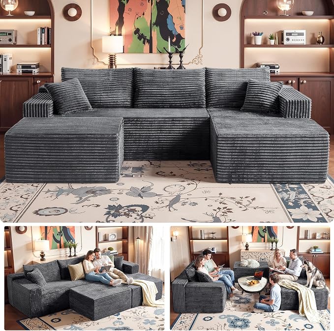 Grey(plush Corduroy Fabric)