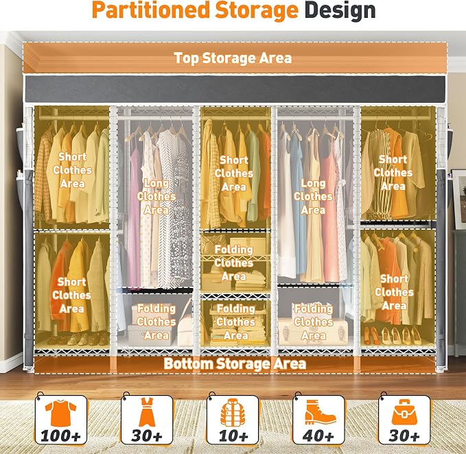 White Clothes Rack
