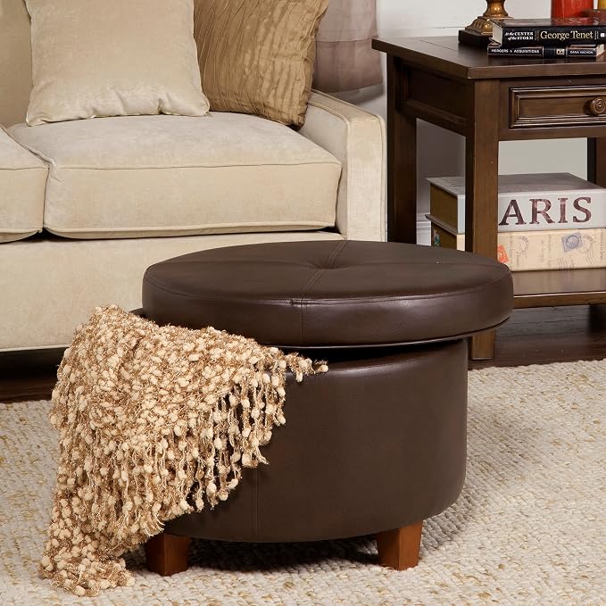 Brown Faux Leather