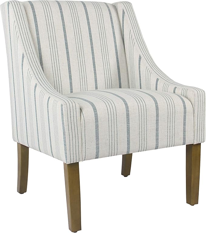 Ivory & Gray Stripe