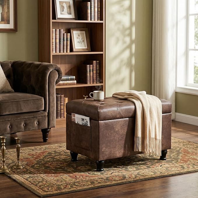 Brown-pu Leather