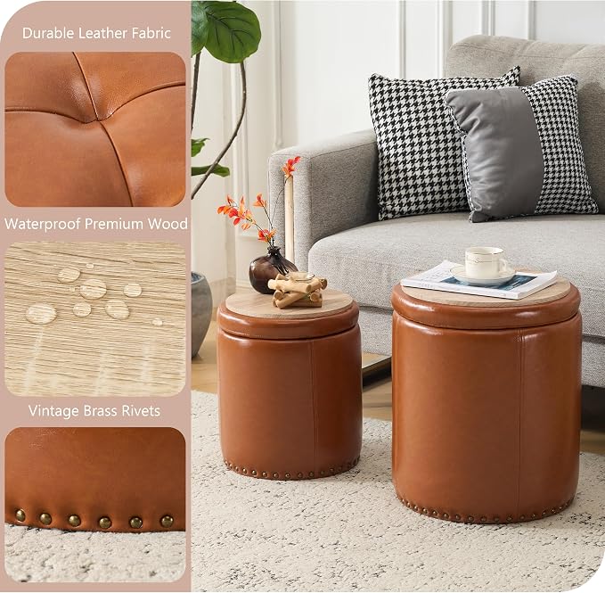 Leather-brown