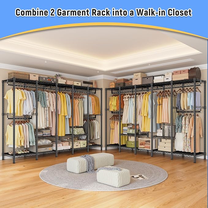 Black Clothes Rack