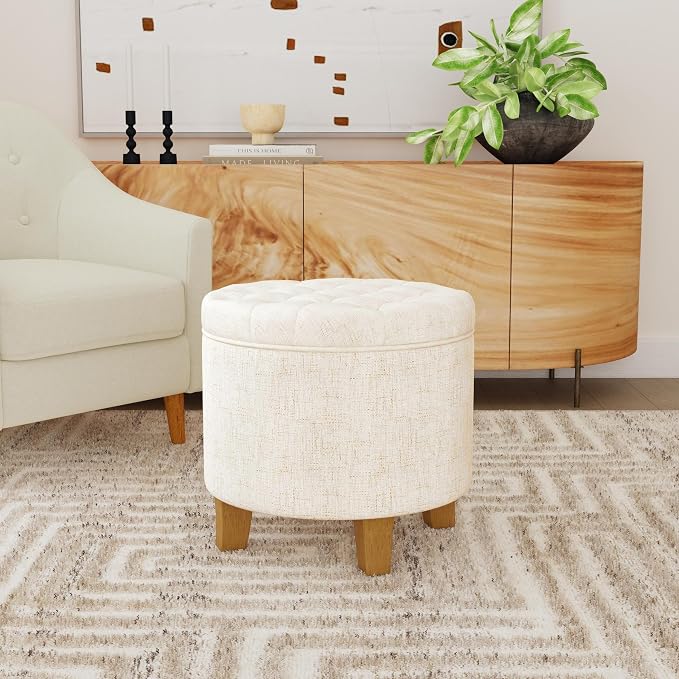 Cream Textured Solid