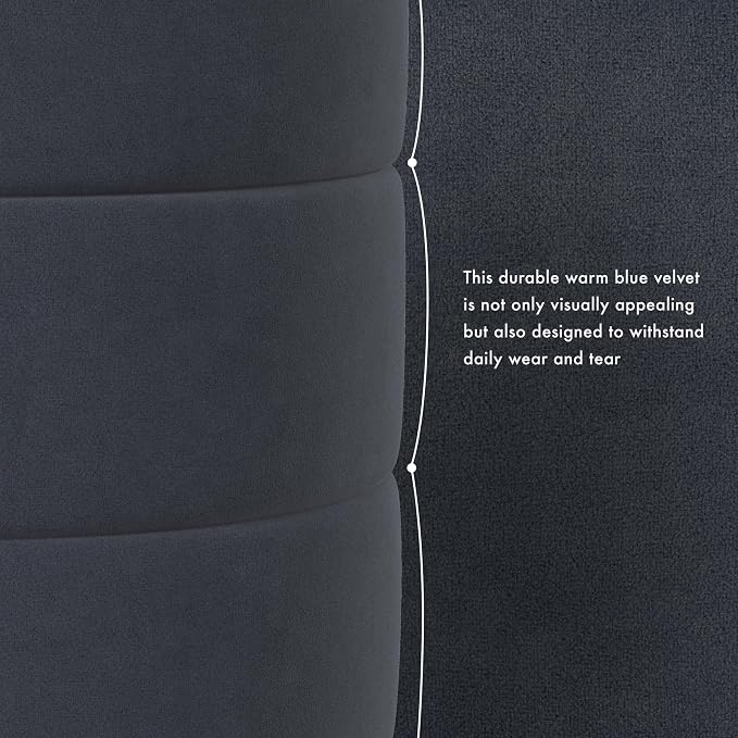 Steel Blue Velvet