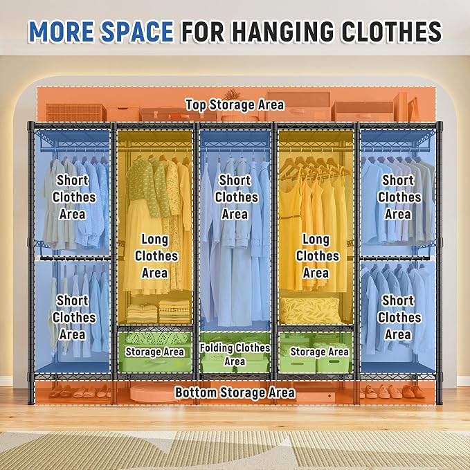 Black Clothes Rack