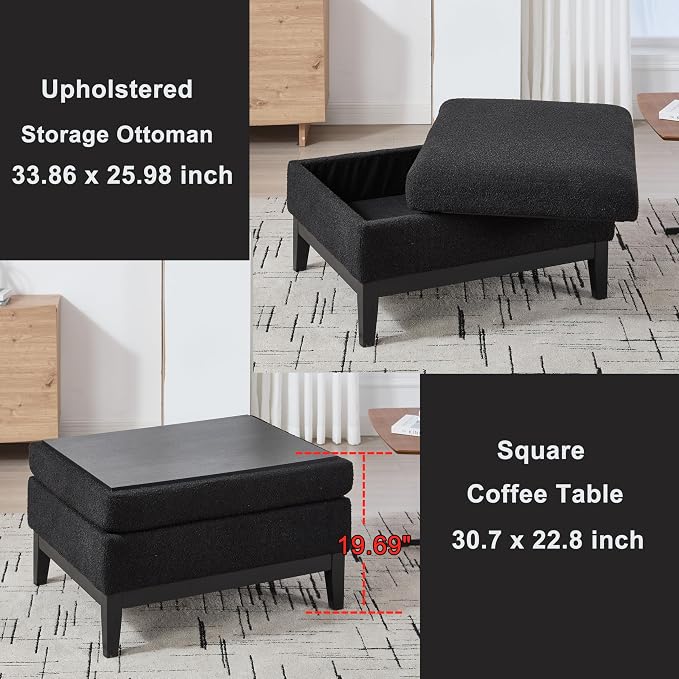 Boucle Black+black
