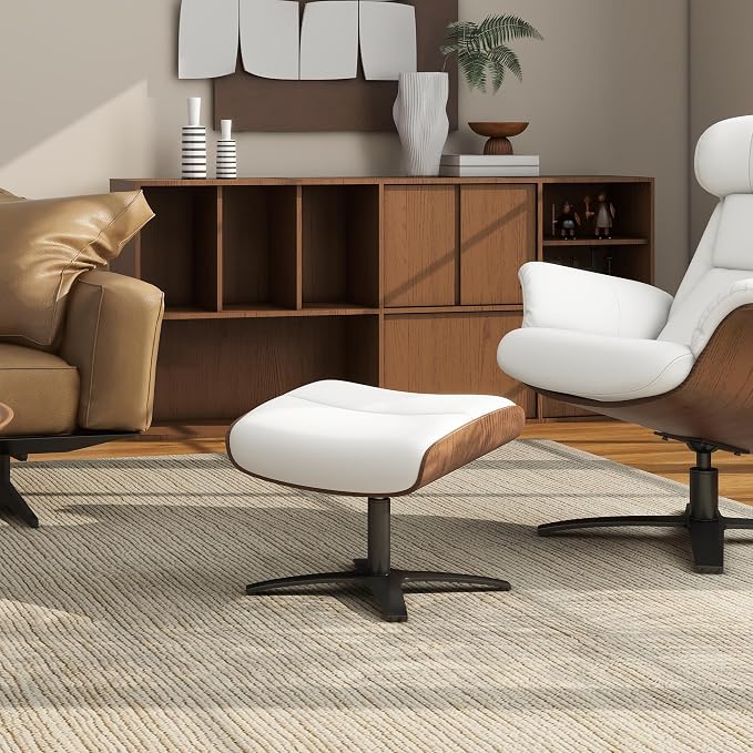 Porcelain White Leather