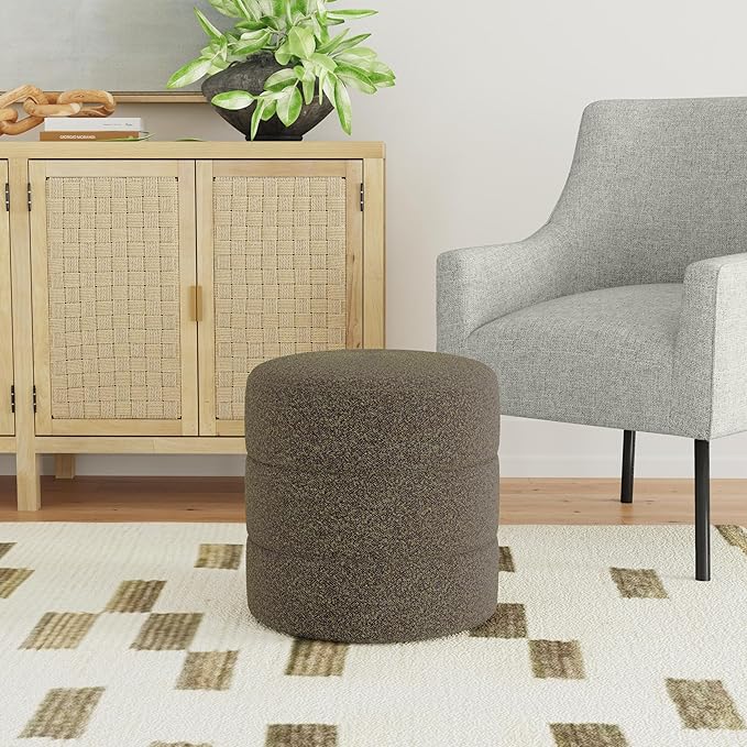 Dark Brown Boucle