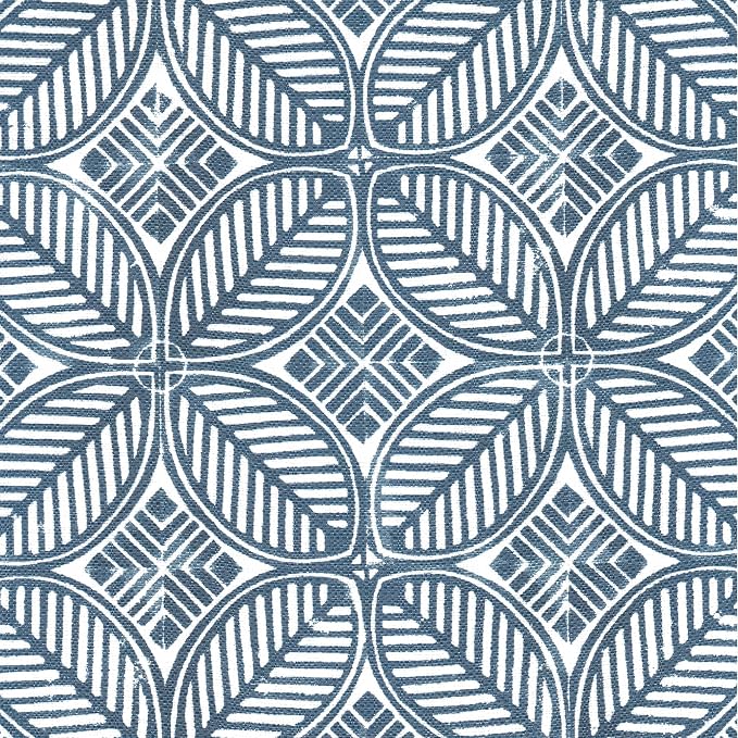 Blue Indigo Print