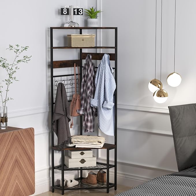 Rustic Brown & Black