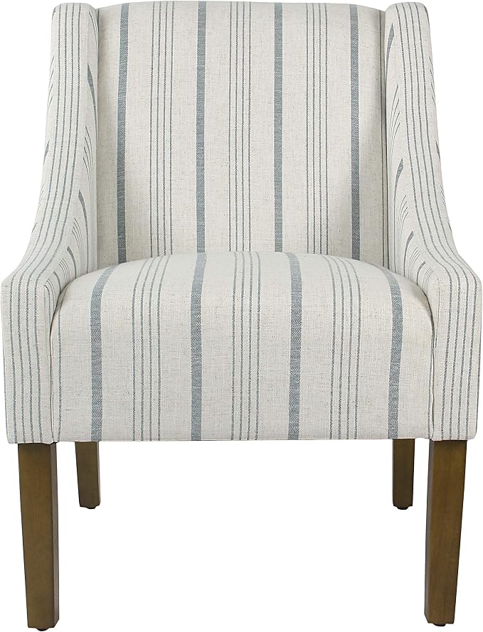 Ivory & Gray Stripe