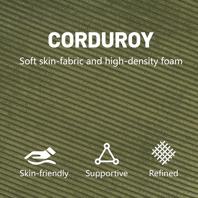 Olive Green Corduroy