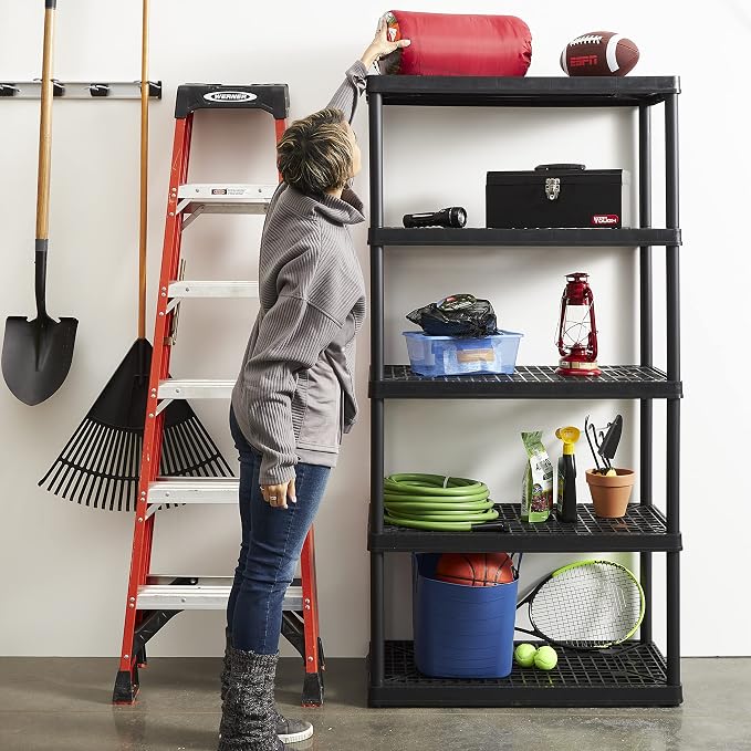 Black - 5 Shelf