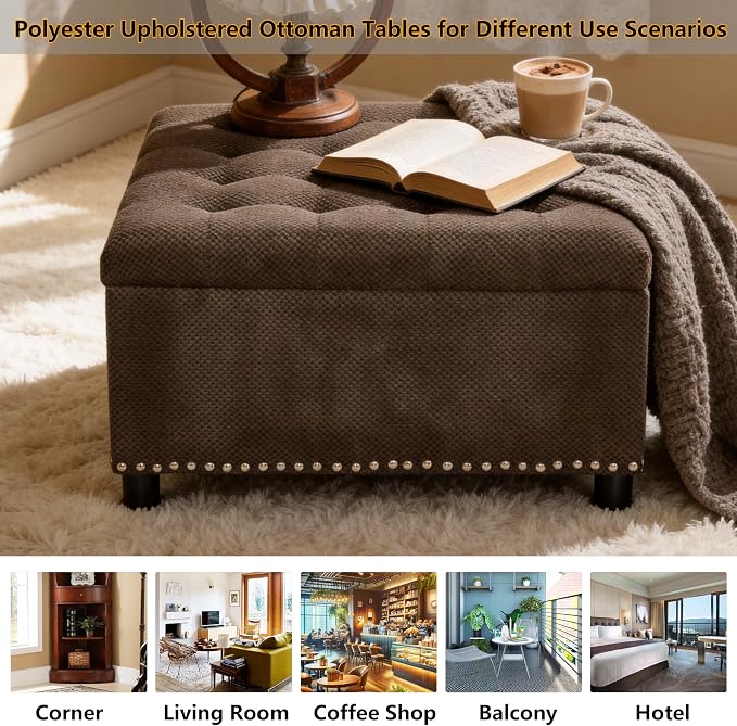 Polyester Coffee Brown