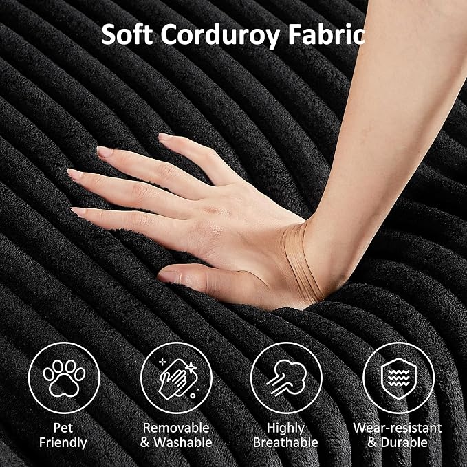 Corduroy Black
