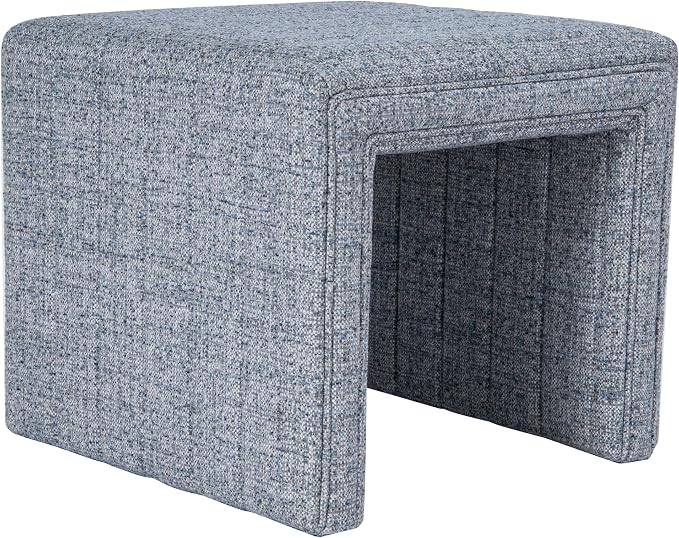 Blue Gray Woven Fabric