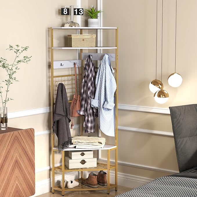 White & Gold